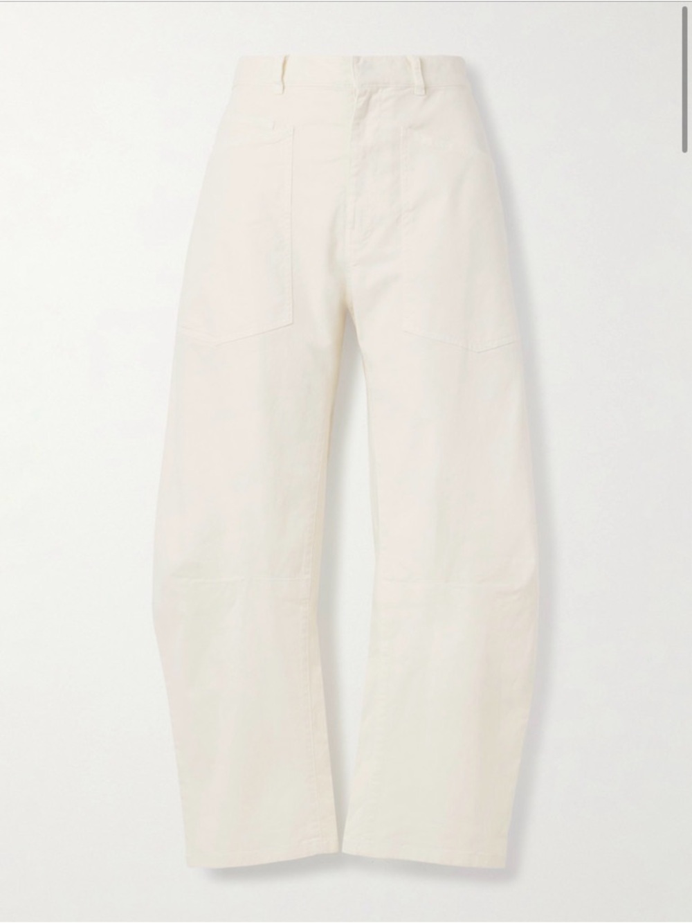 Nili Lotan Shon Pants in Ivory